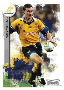 2003 Kryptyx The Defenders Australian Rugby Union #99 Mat Rogers Front